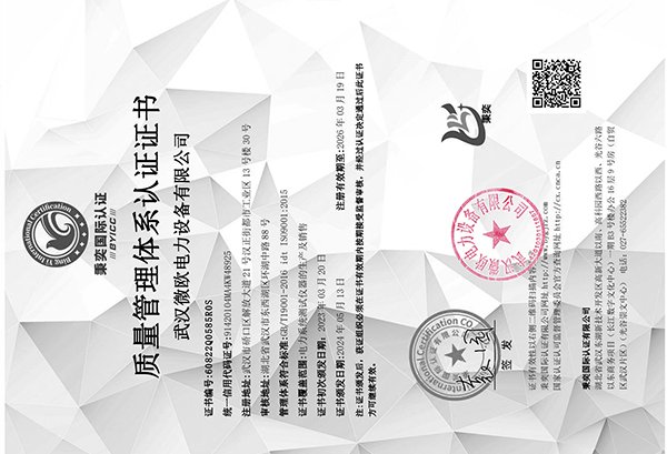 ISO质量管理体系